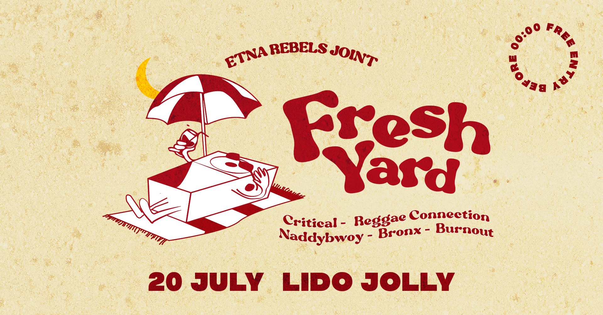 Fresh Yard 20 Luglio @lido Jolly