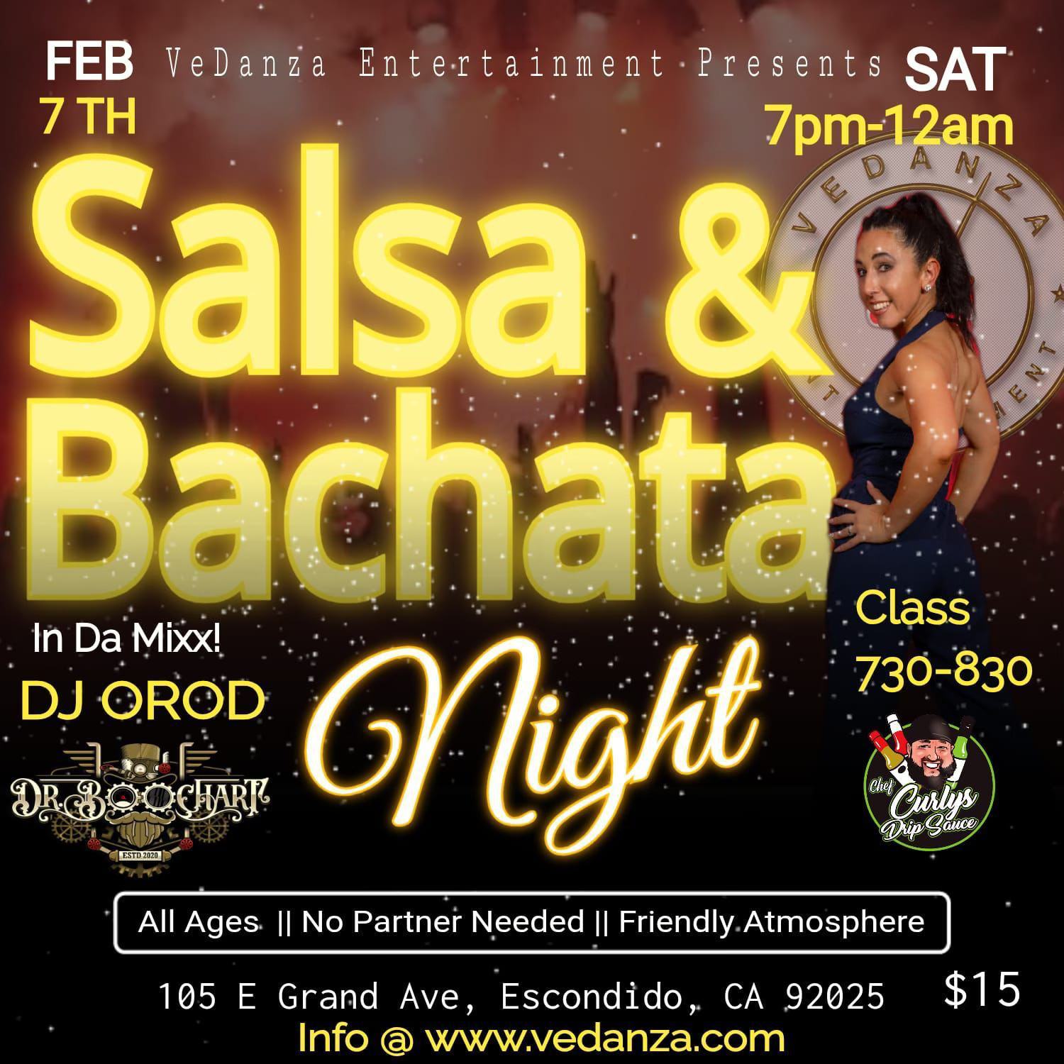 Salsa and Bachata Night in Escondido