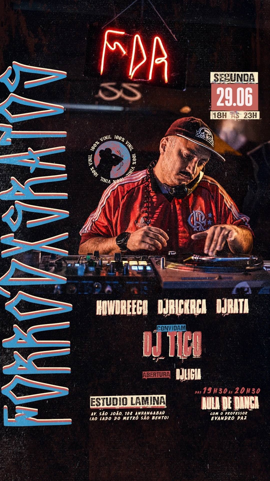 FDR CONVIDA DJ TICO