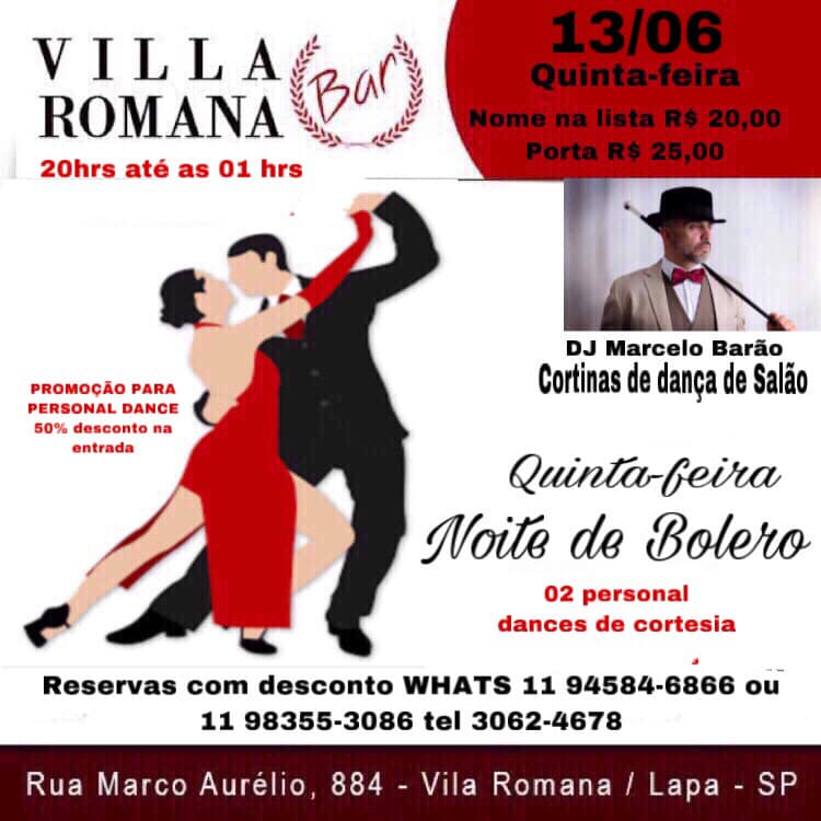 Bolero quinta feira 2 edição