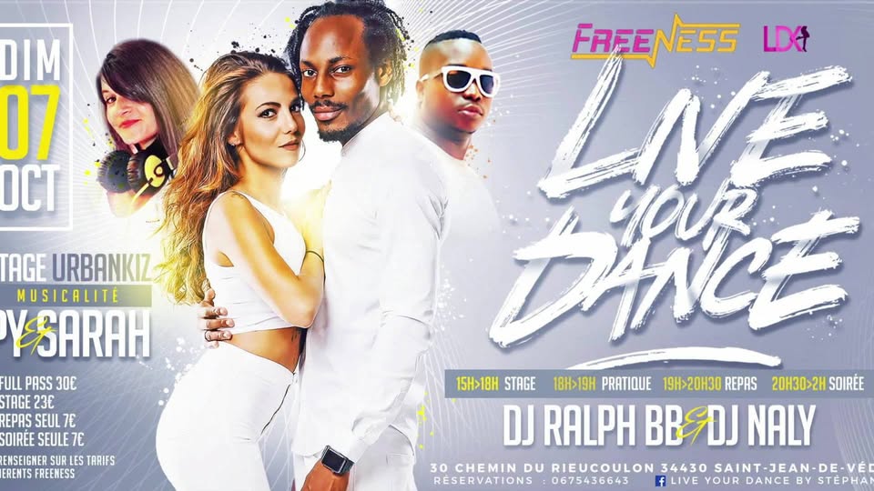 Live Your Dance, UrbanKiz Musicalité avec Py & Sarah