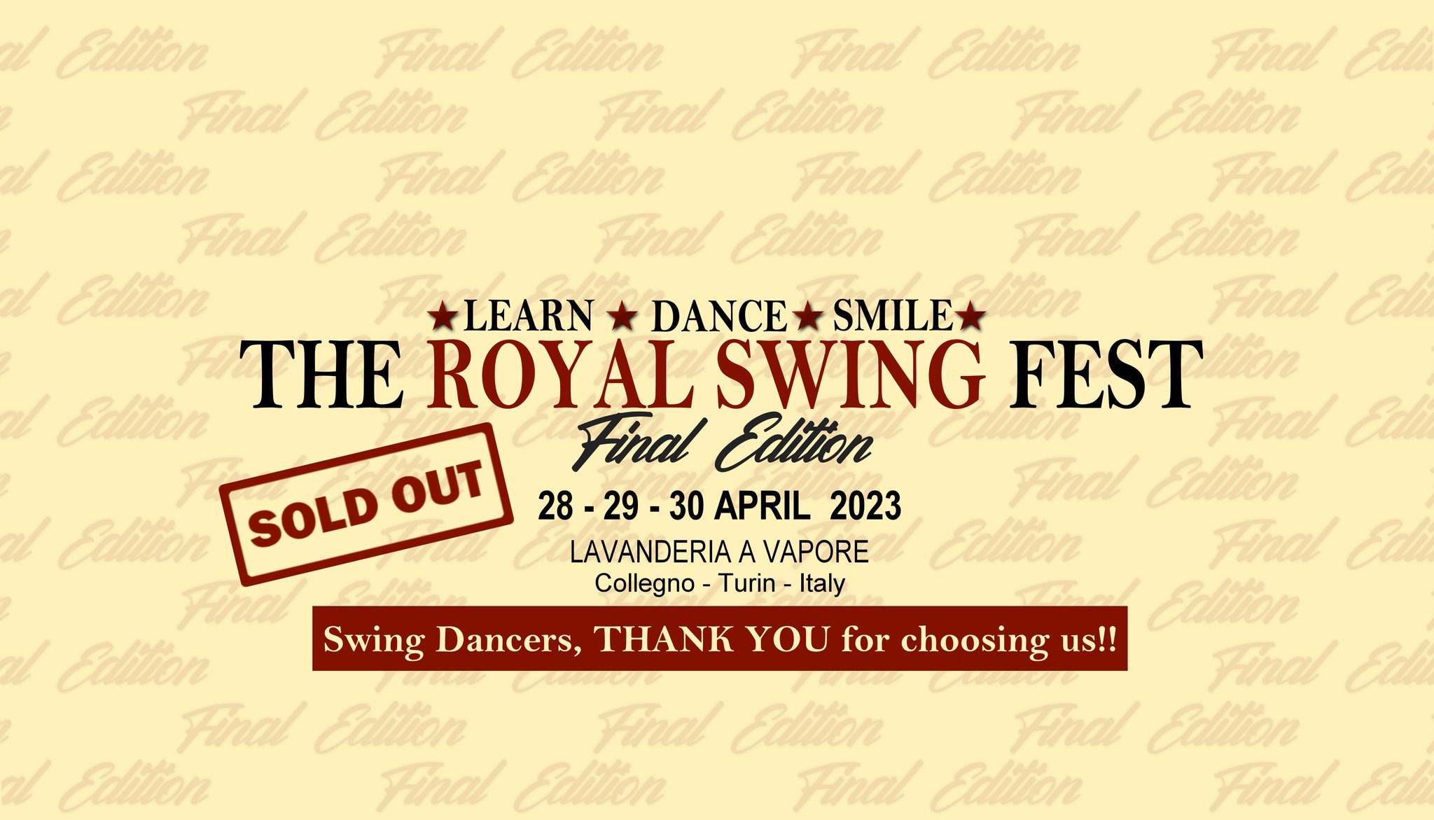 THE ROYAL SWING FEST 2023