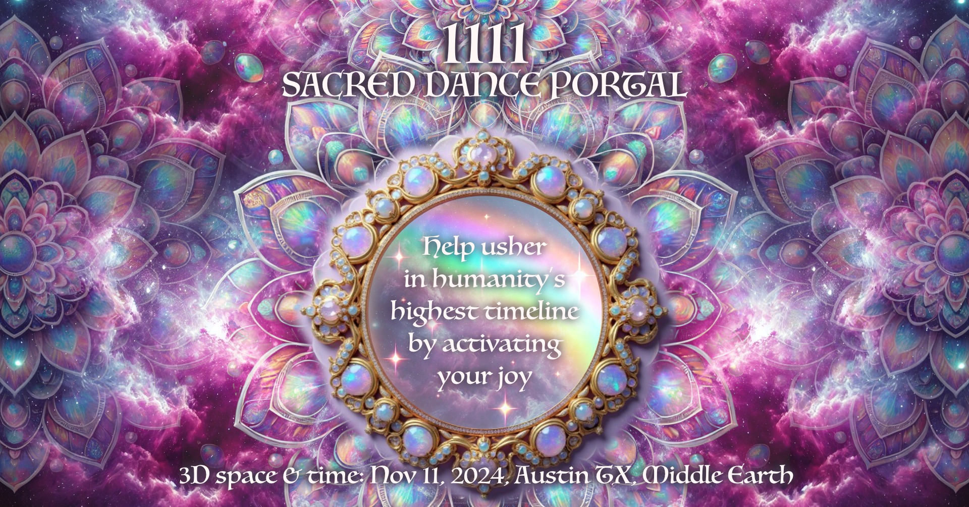1111 Sacred Dance Portal