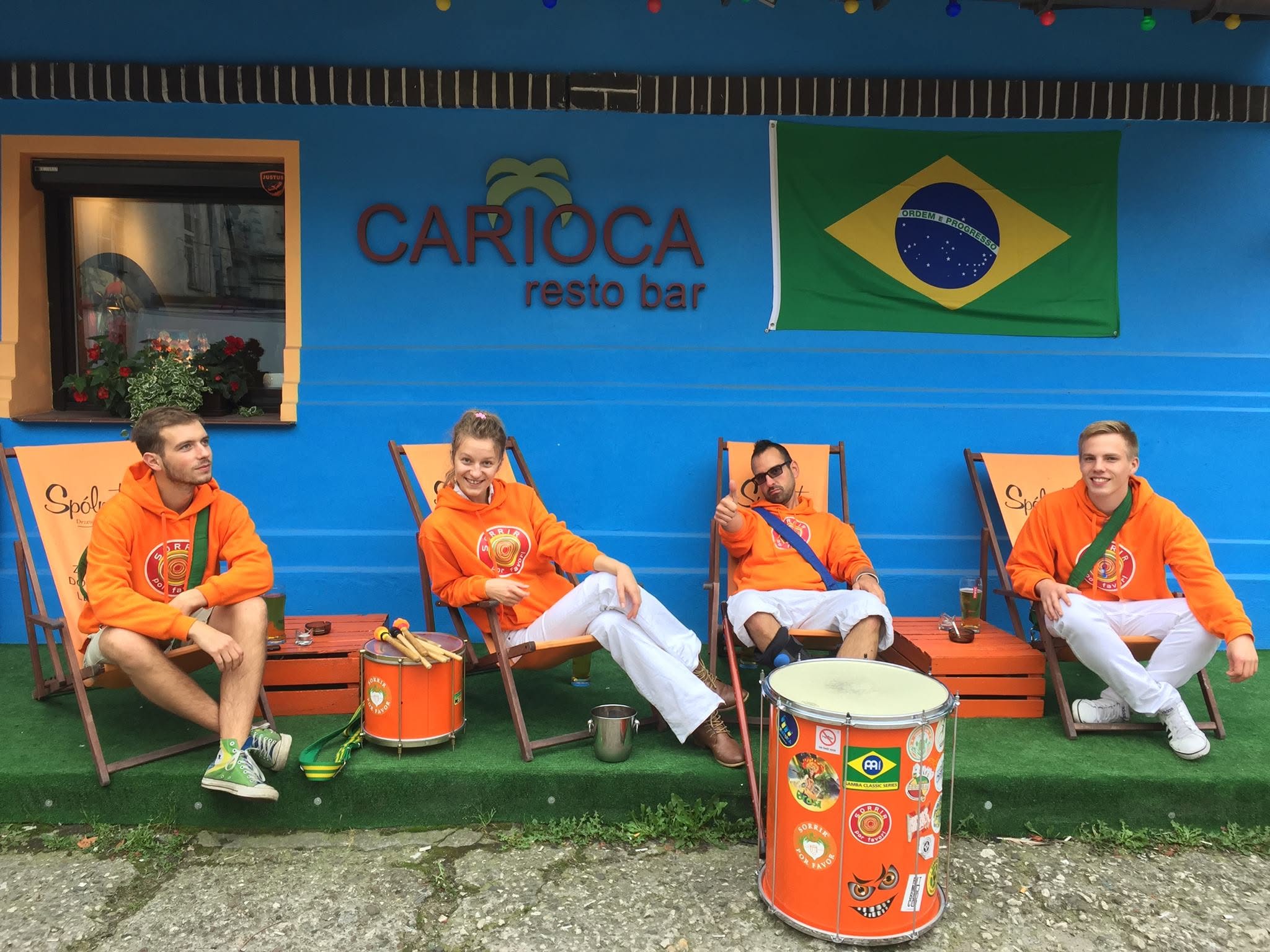 Roda de Samba na Smoczych Spotkaniach Sambowych