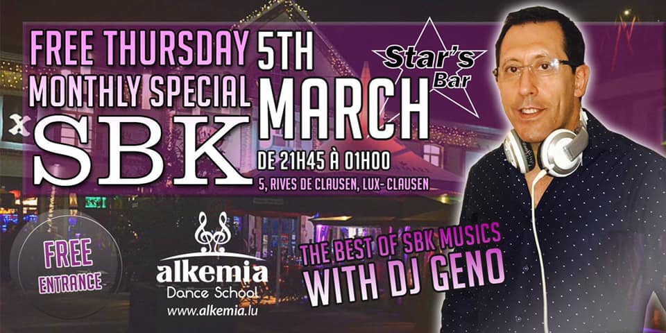 Mensuelle Gratuite Salsa-Bachata-Kizomba ce jeudi :)