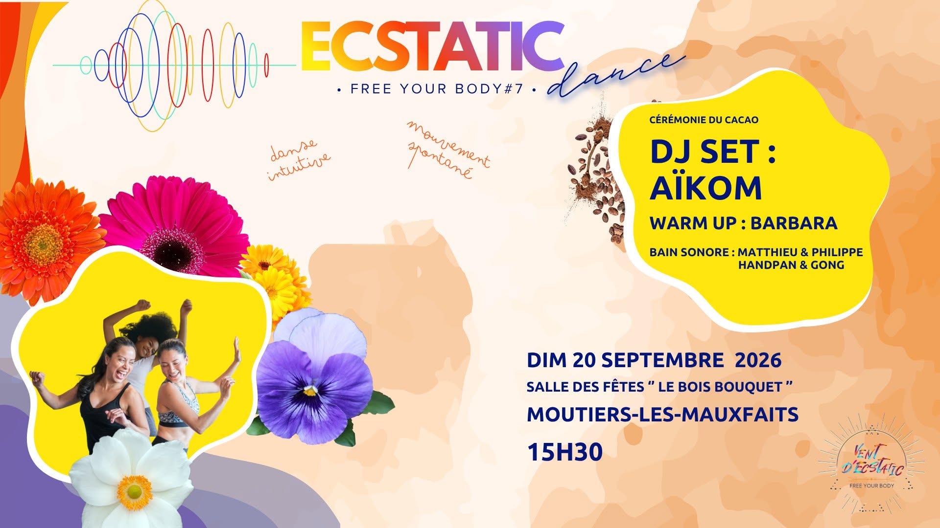 Free your Body #7 with Aïkom ~ Ecstatic Dance Vendée