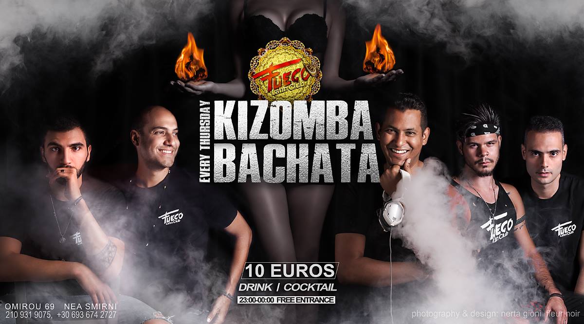 Kizomba & Bachata party at Fuego Latin club