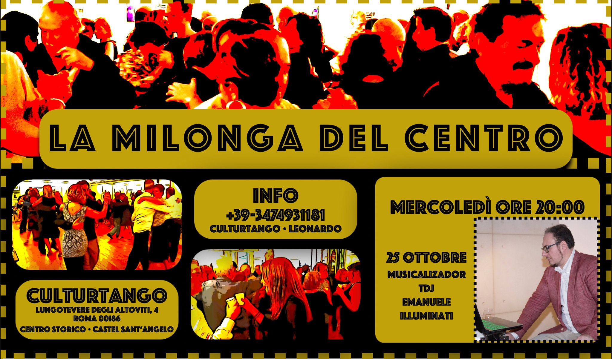 La Milonga Del Centro ππ»πΊπ» Emanuele Illuminati TDJ