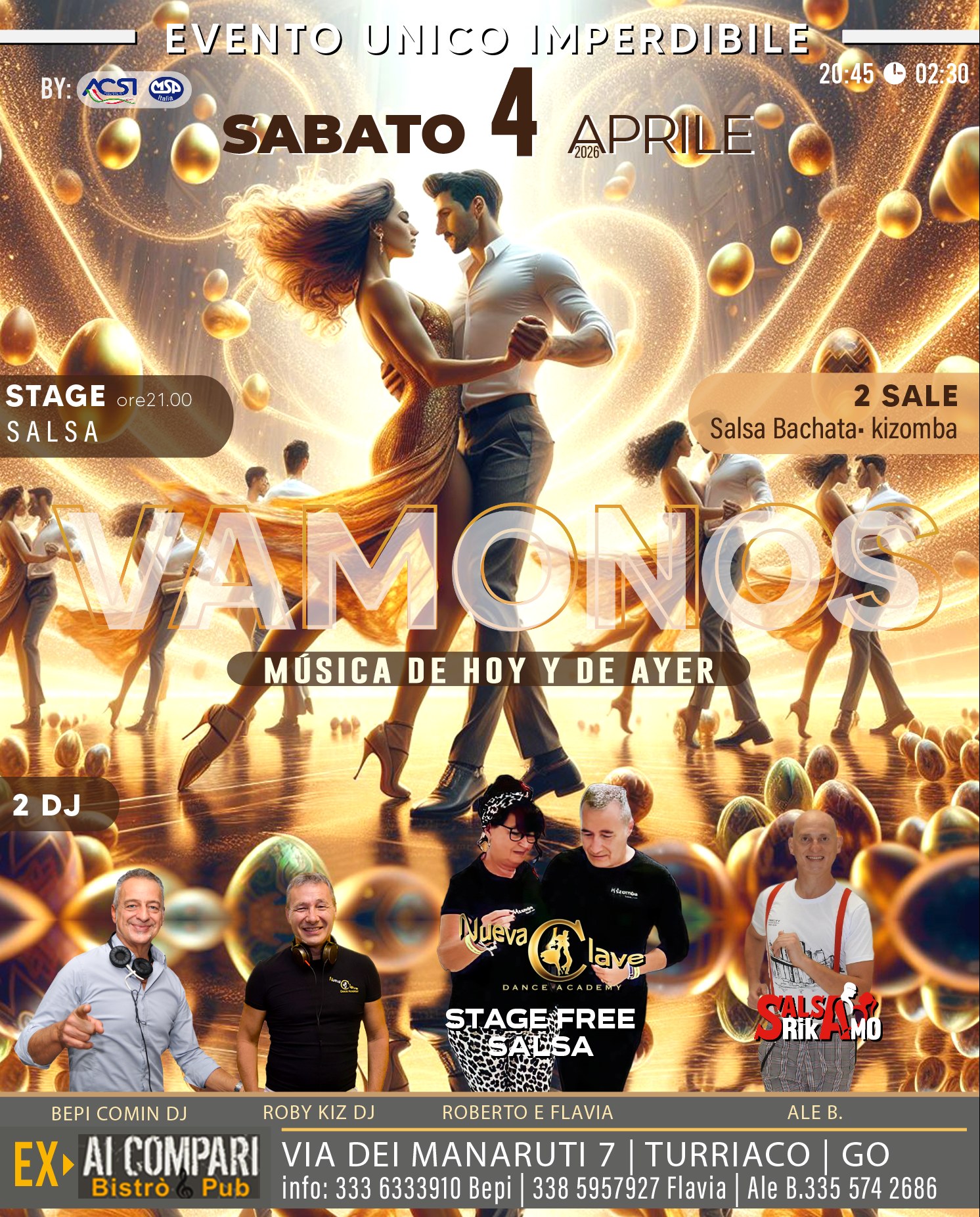 โข Sabato 4 Aprile 2026 โข ๐ฃ Ritorna ๐ ๐ผ ๐ ๐ ๐ ๐ ๐ (ex Ai Compari) ๐ฃ