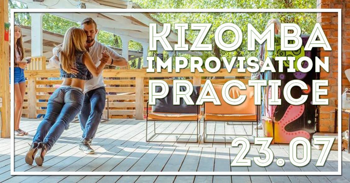 Kizomba Practice. Improvisation with Oksana&Max. 23 07 2017