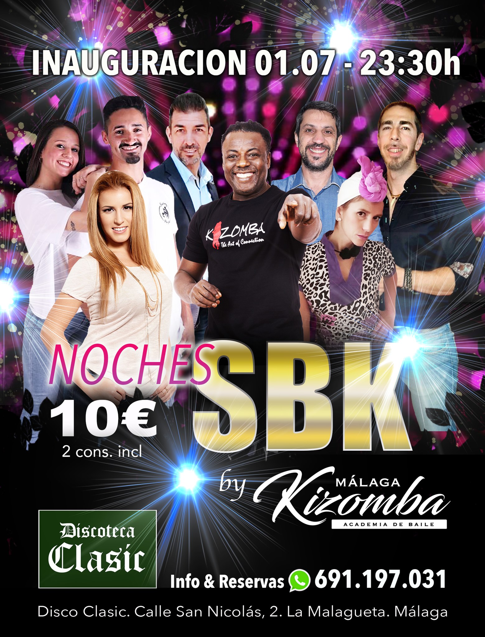 INAUGURACION Noches SBK en Disco Clasic