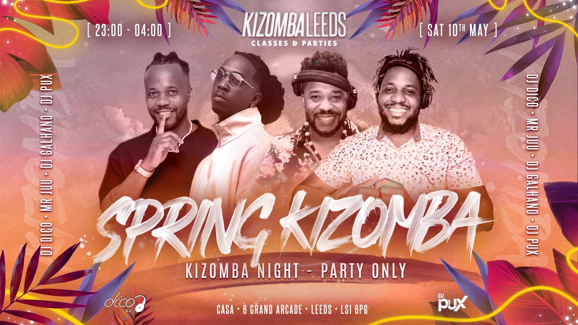 SPRING KIZOMBA NIGHT - PARTY ONLY
