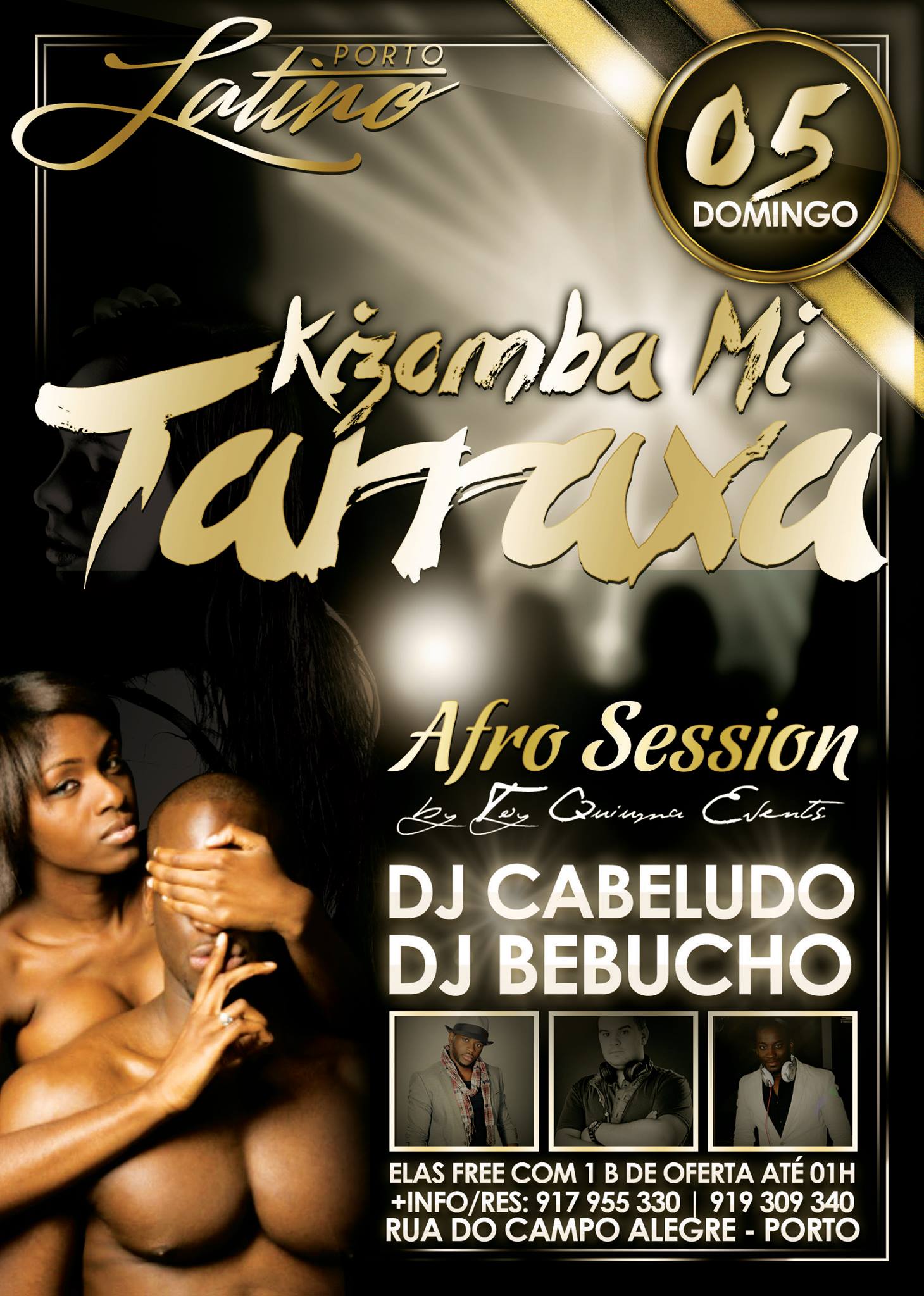 KIZOMBA MI TARRAXA AFRO SESSION BY TOY QUIÚMA DOMINGOS PORTO LATINO