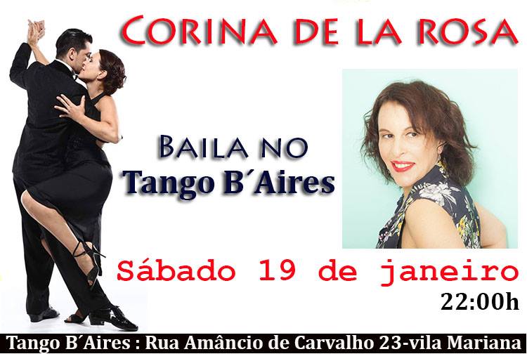 Corina de Rosa no Tango B´Aires