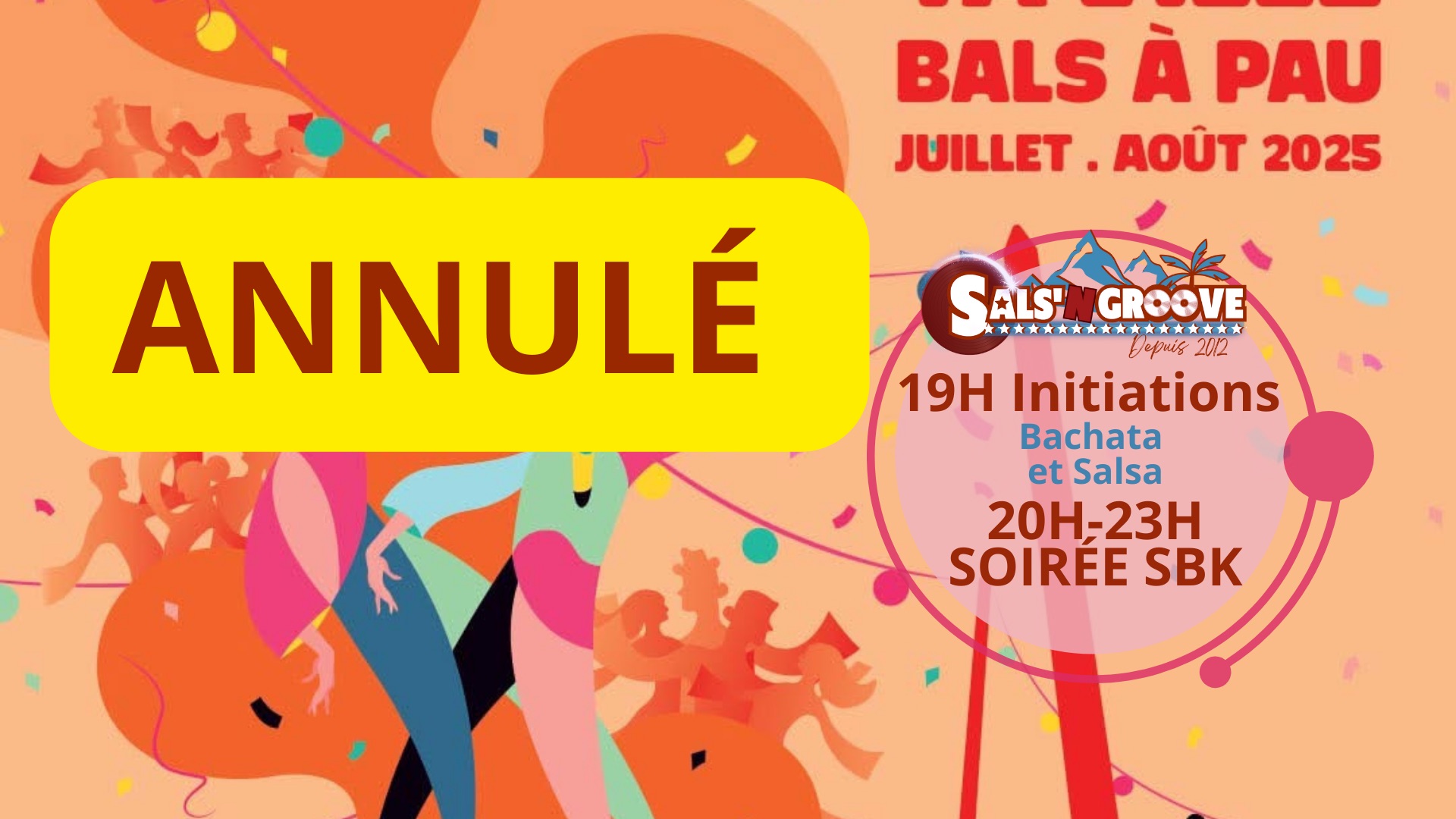 Danse ta Ville avec SALS’N GROOVE initiation et soirée SBK