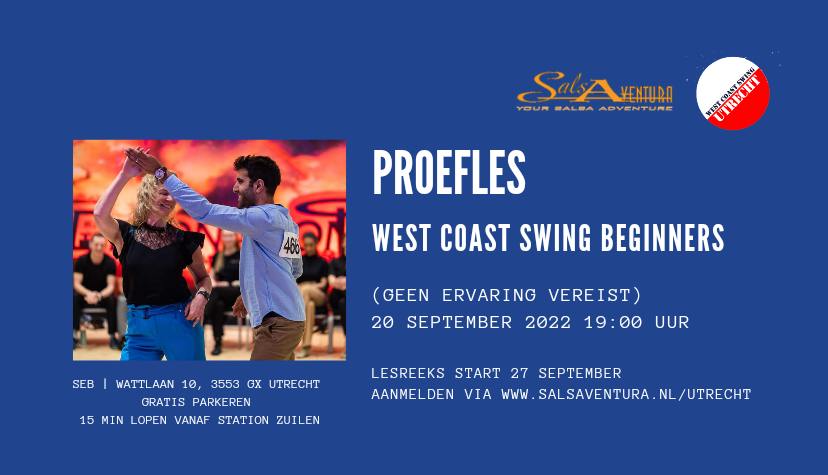 Proefles West Coast Swing voor Beginners