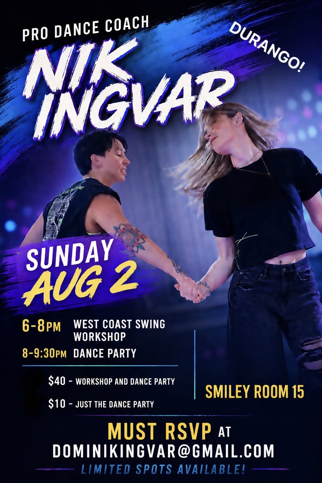 West Coast Swing Workshop
