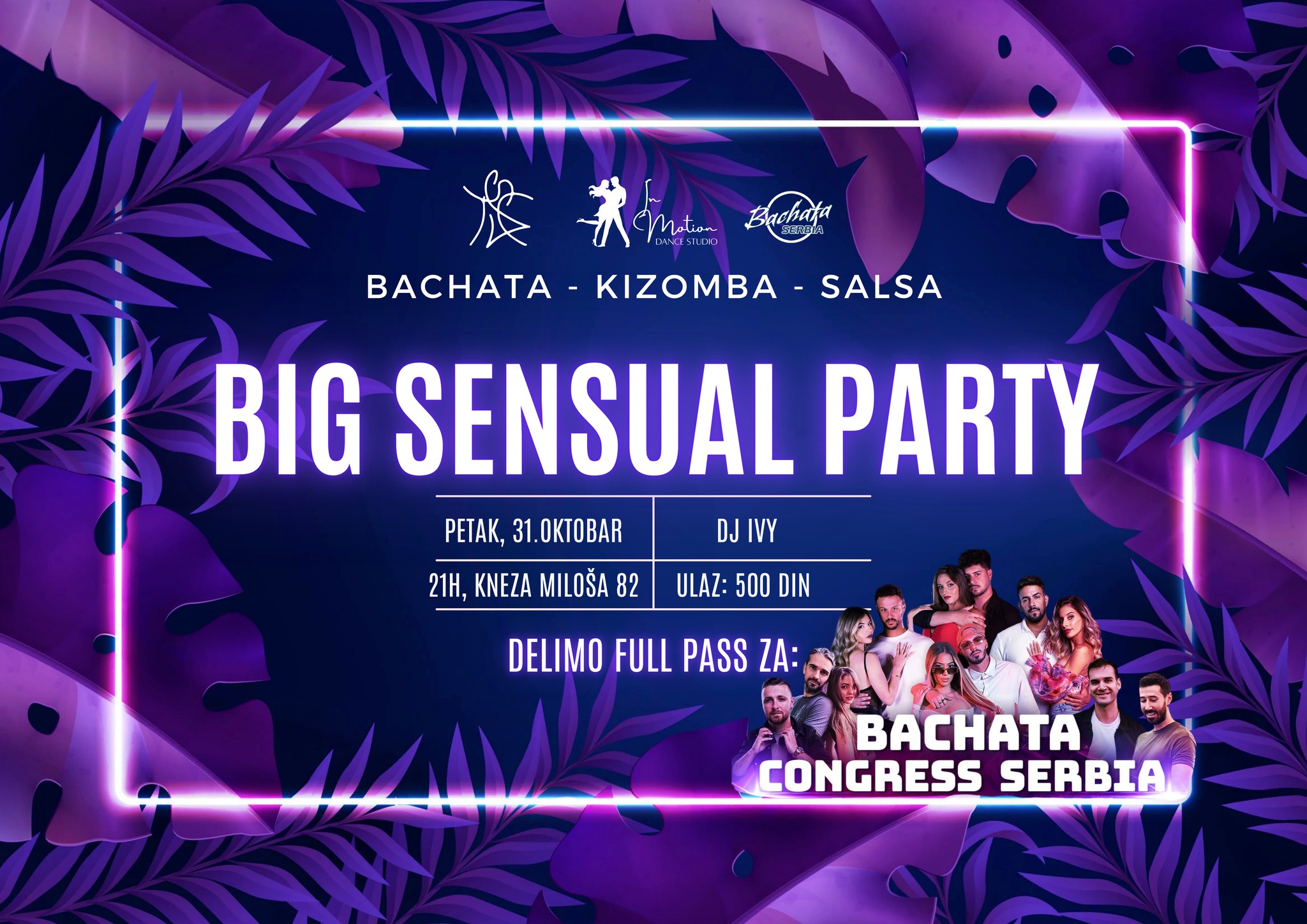 BIG SENSUAL PARTY: Bachata Congress Serbia Promo Party