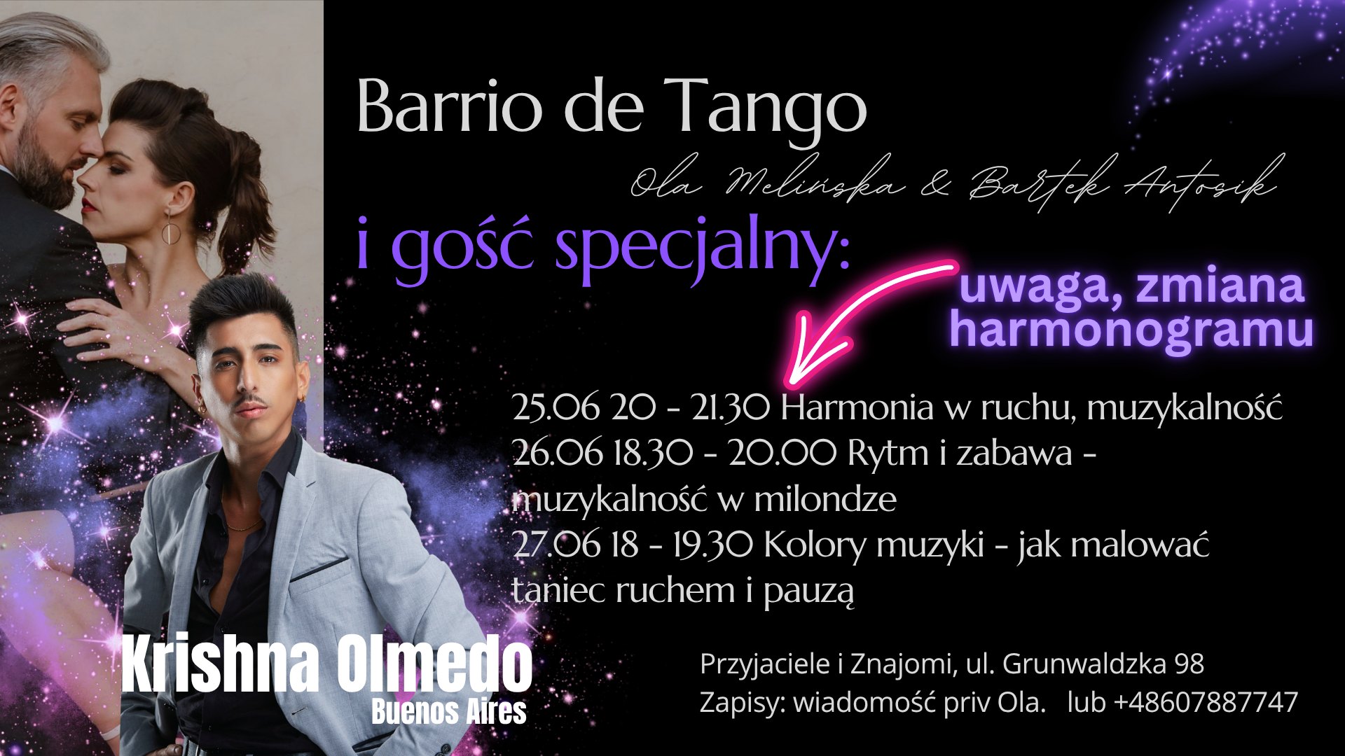 Barrio de Tango i goście Wroclaw Tango Pre-Weekend 25-27.06