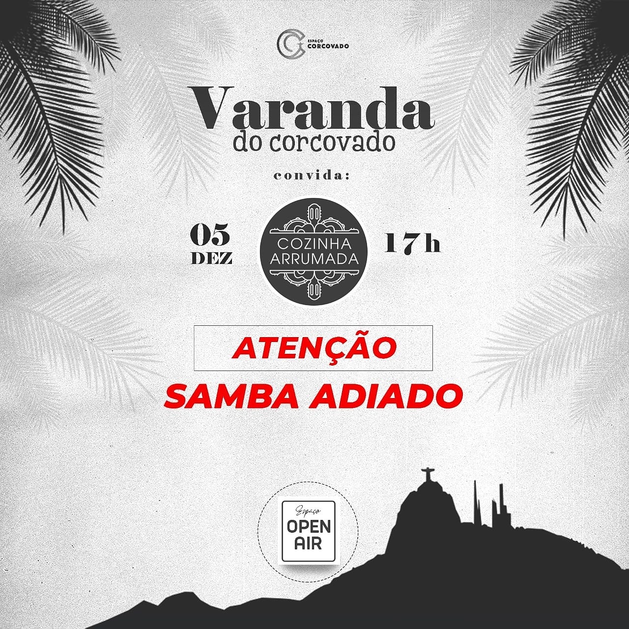 ADIADO!! -SAMBA NA VARANDA - COZINHA ARRUMADA