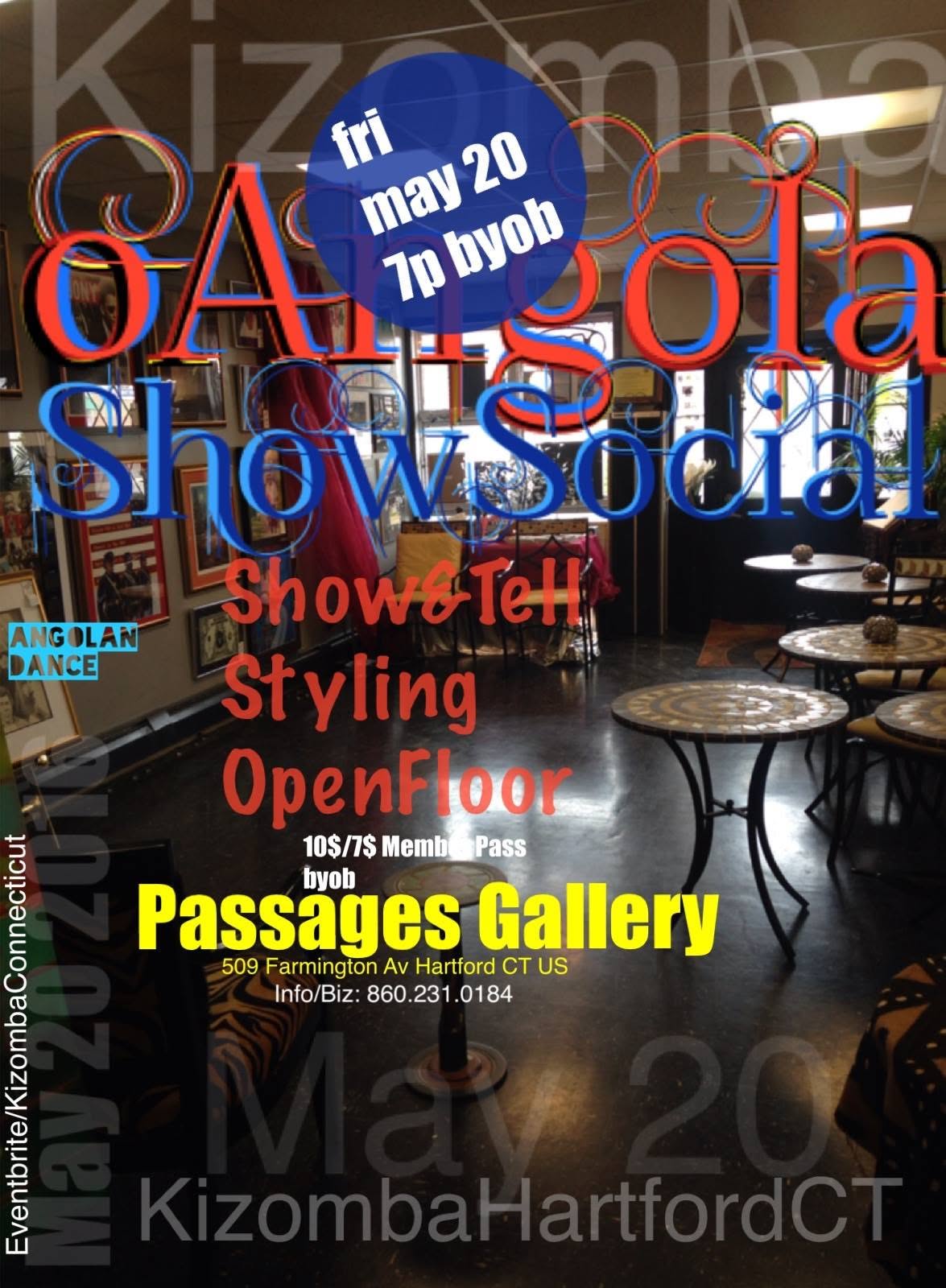 OAngola Kizomba Dance ShowSocial 5.20.16 Passages Gallery
