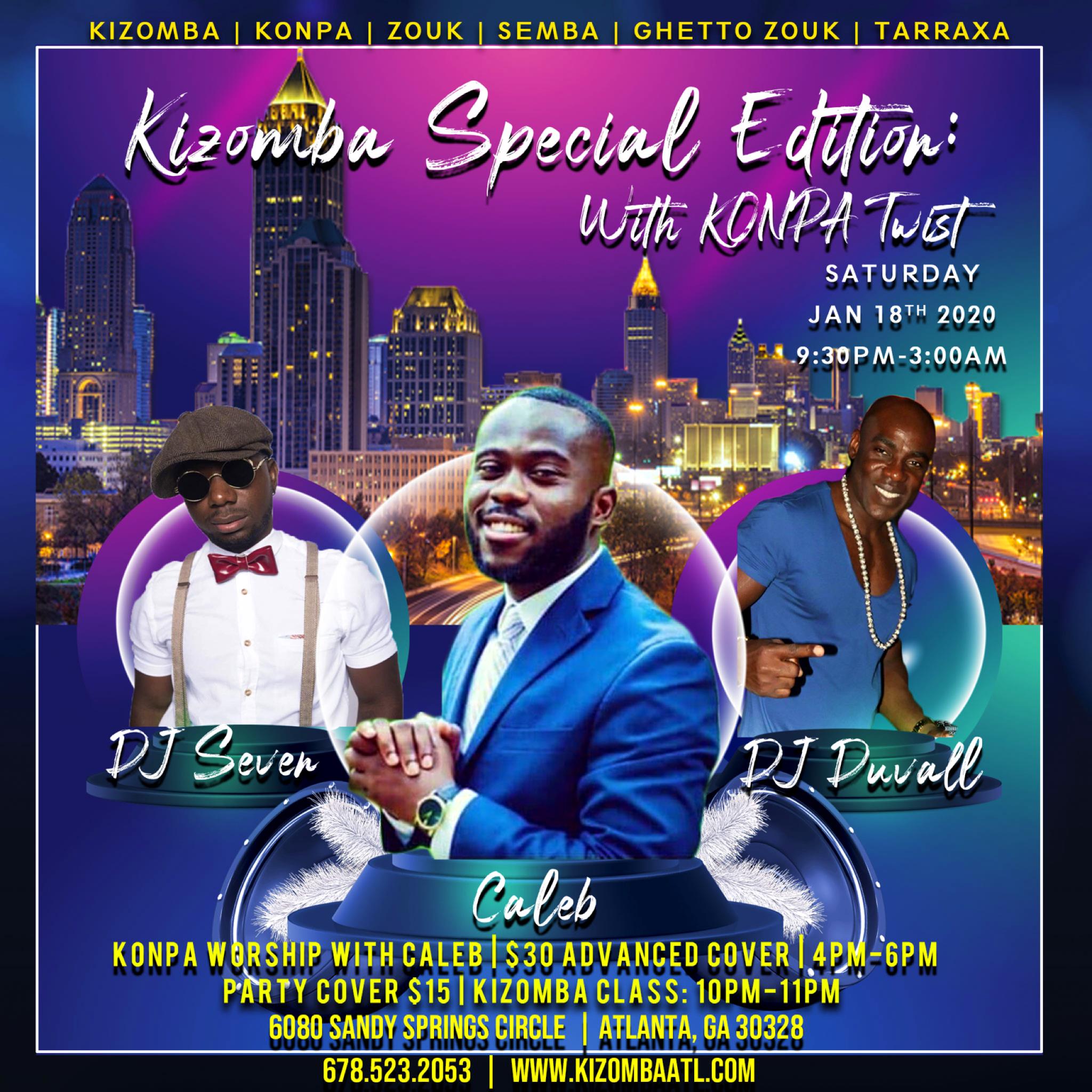 Atlanta Konpa Workshop and Party