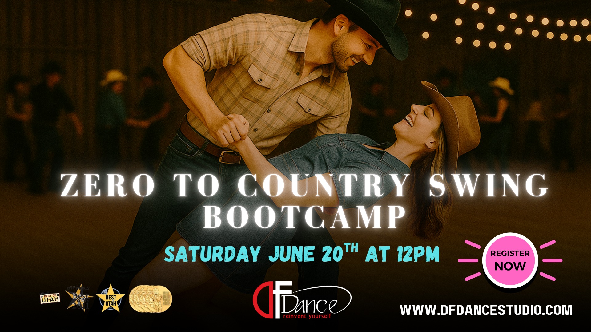 Zero to Rodeo Country Swing🤠 Beginner Welcome! No Partner needed