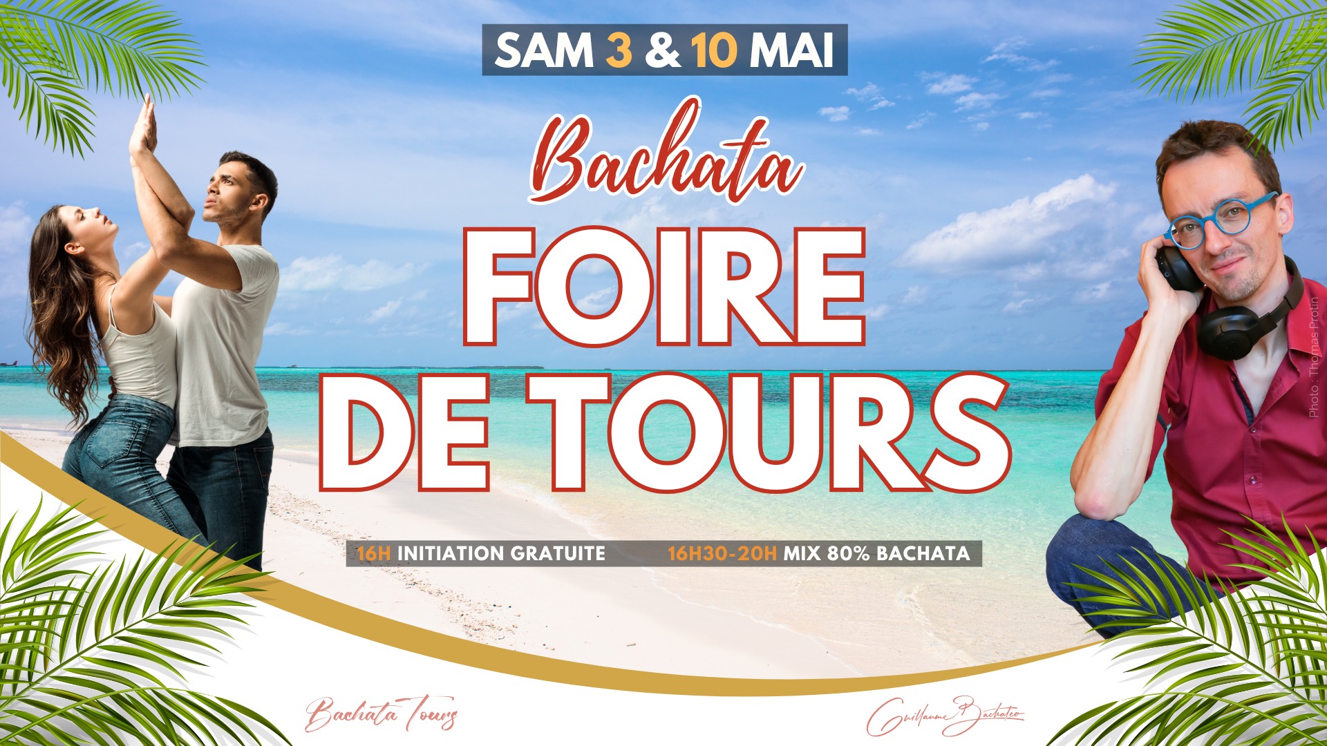 Bachata à la Foire de Tours : initiation & danse au stand du Milord