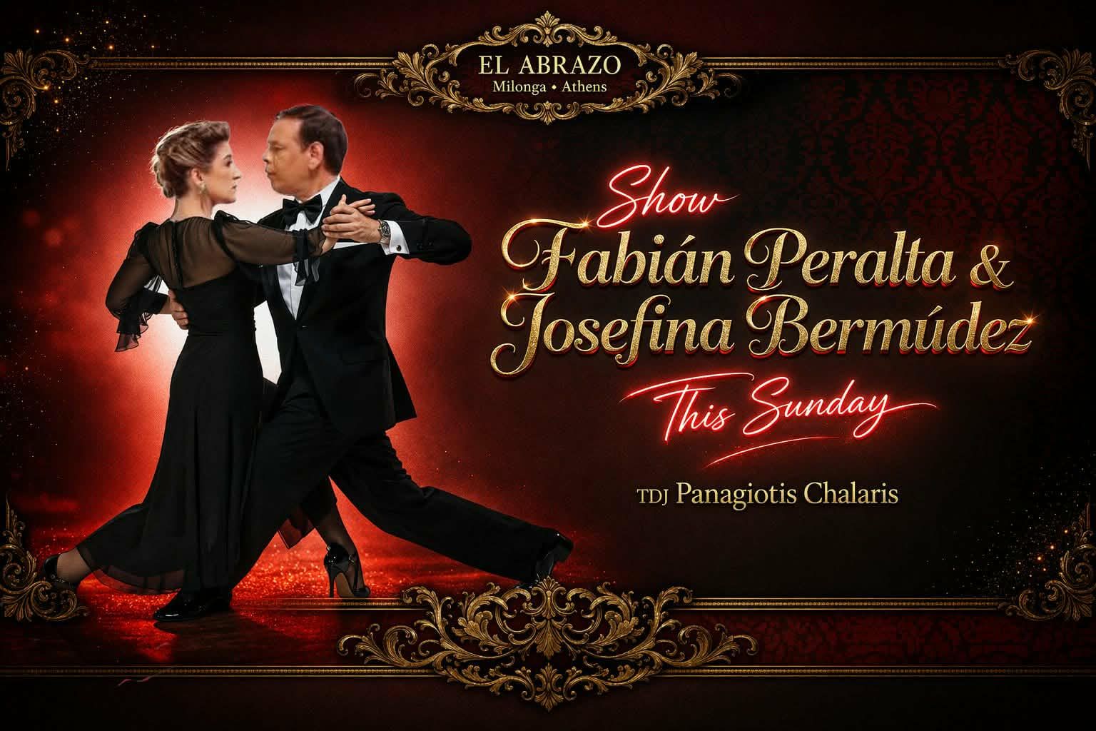 Show Time Fabián Peralta & Josefina Bermúdez en El Abrazo !