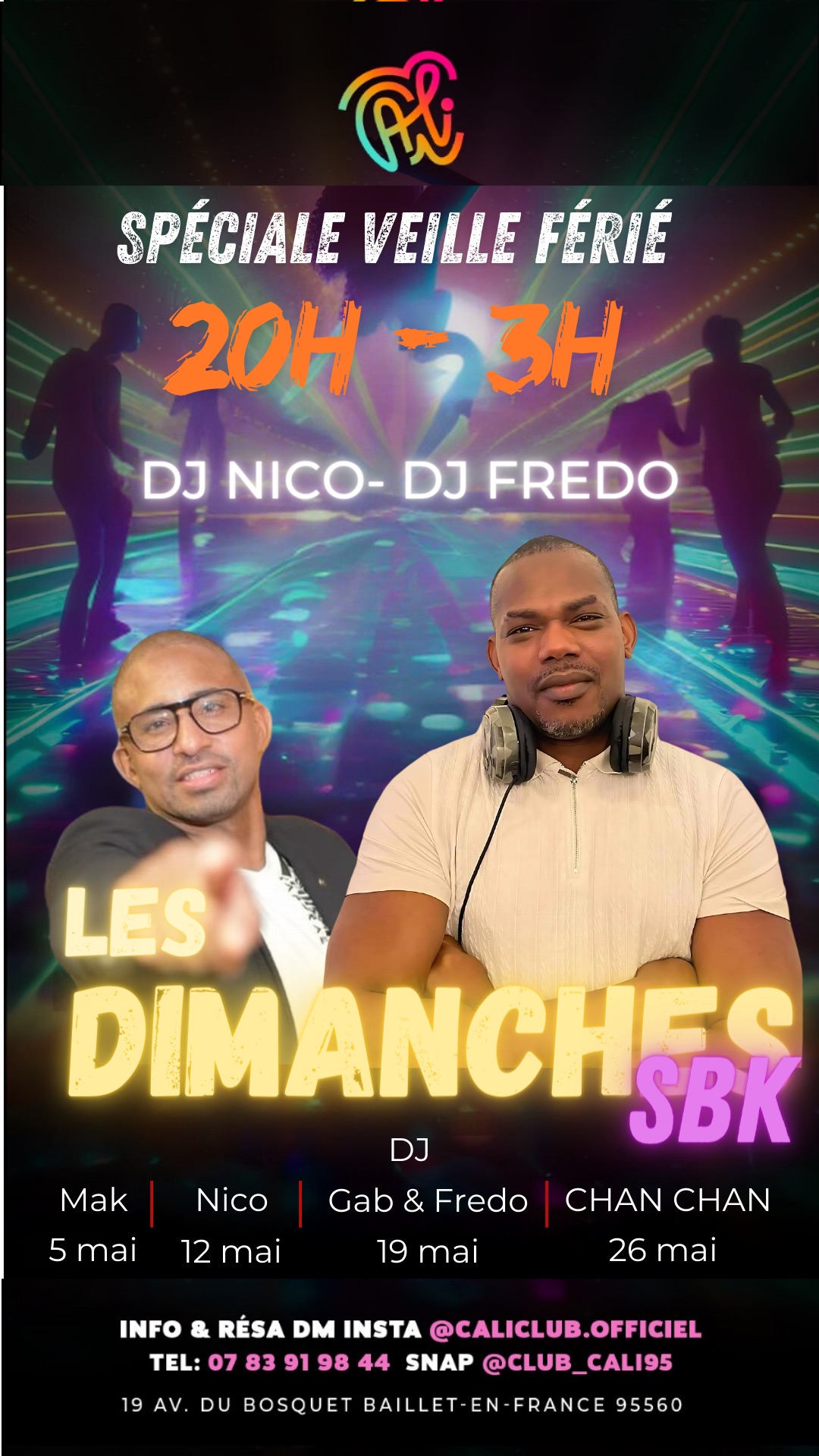 Dimanche SBK spéciale veille de jour férié