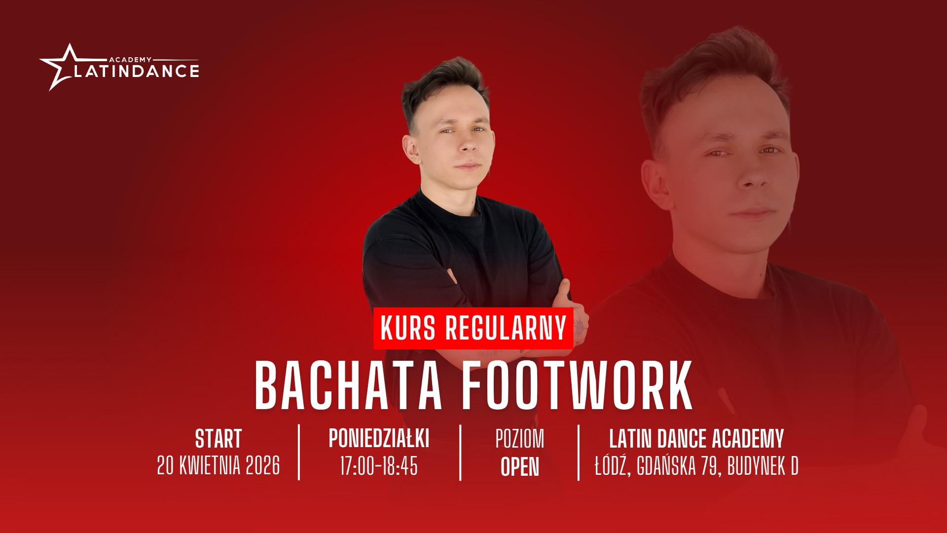 Nowy kurs w LDA - Bachata Footwork na poziomie OPEN! start 20 kwietnia '26