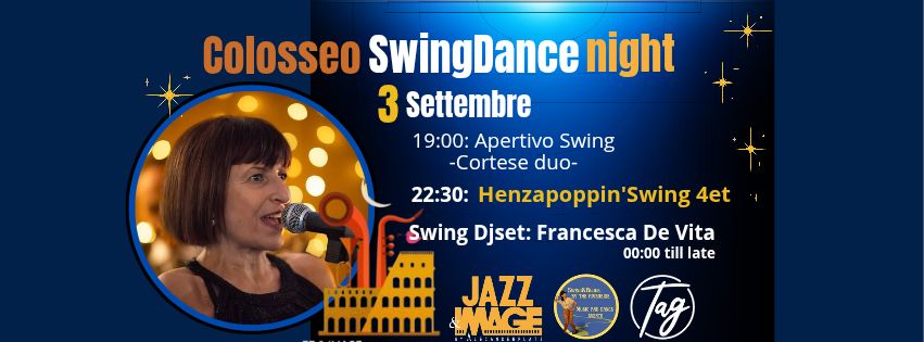 Colosseo SwingDance night: Henzapoppin' Swing 4et
