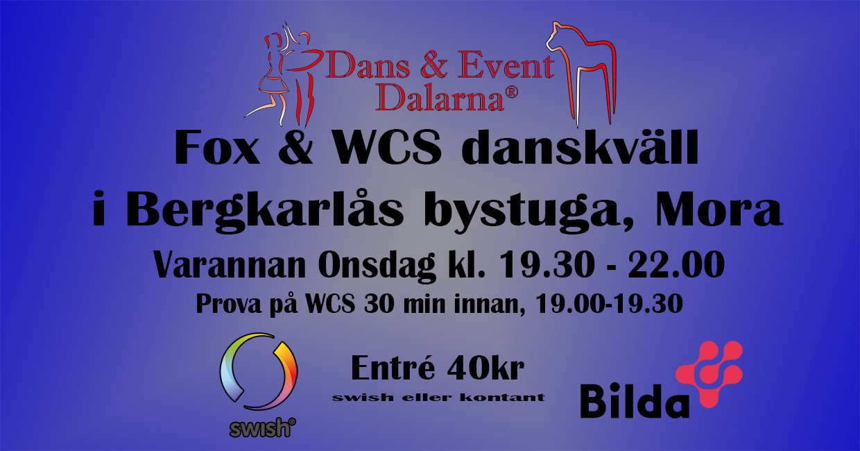 Fox & WCS Danskväll