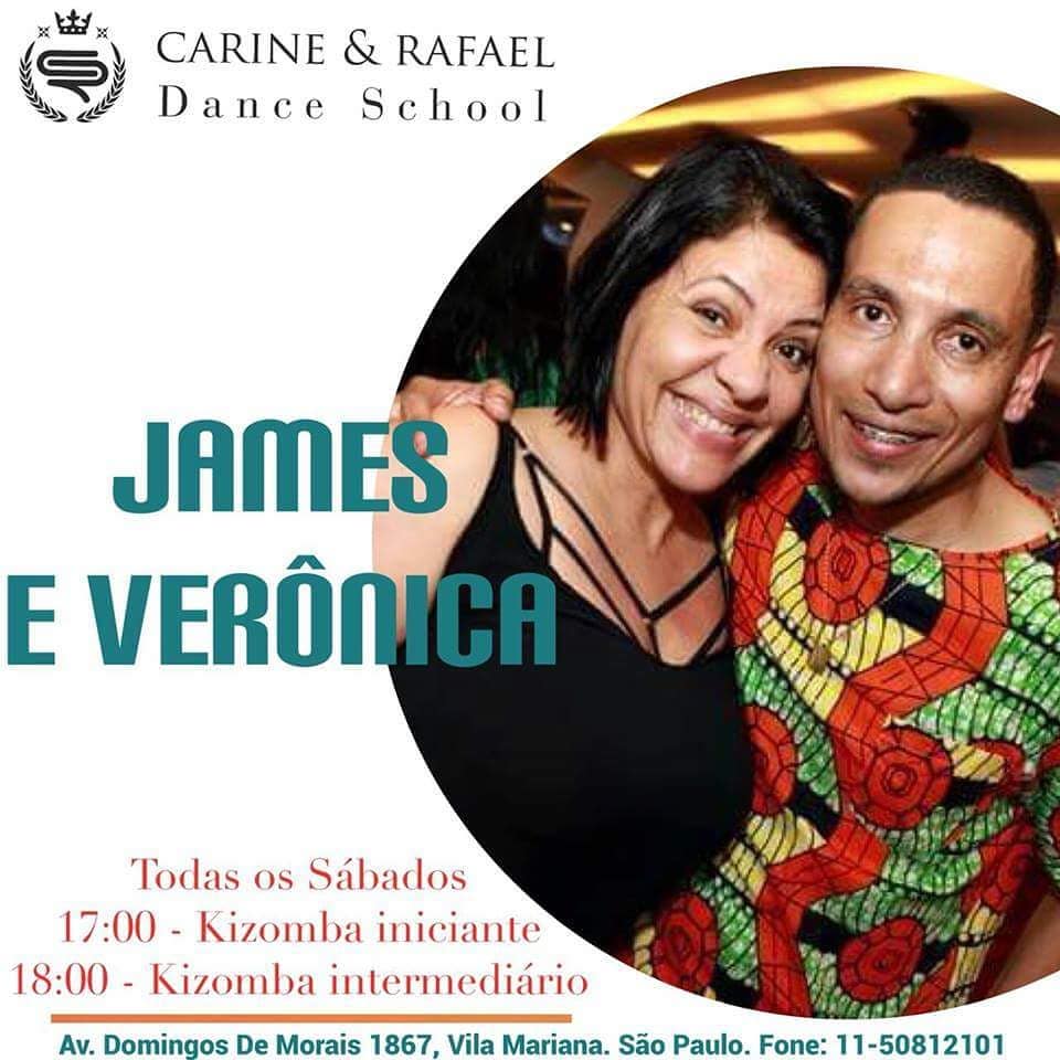 Aulas de Kizomba Turma 2018 (Iniciantes & Intermediários)