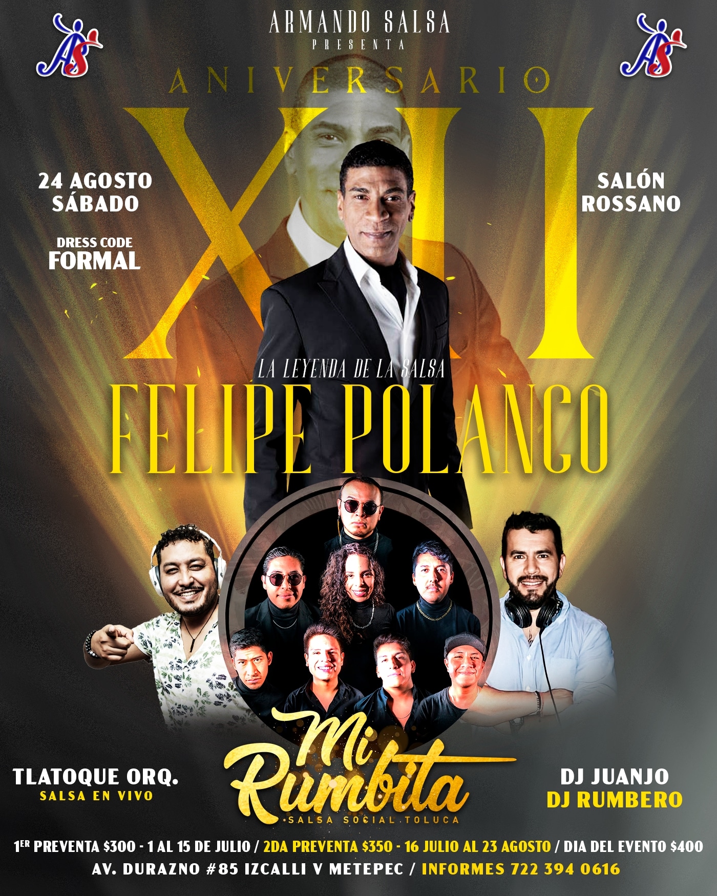 XII ANIVERSARIO DE ARMANDO SALSA