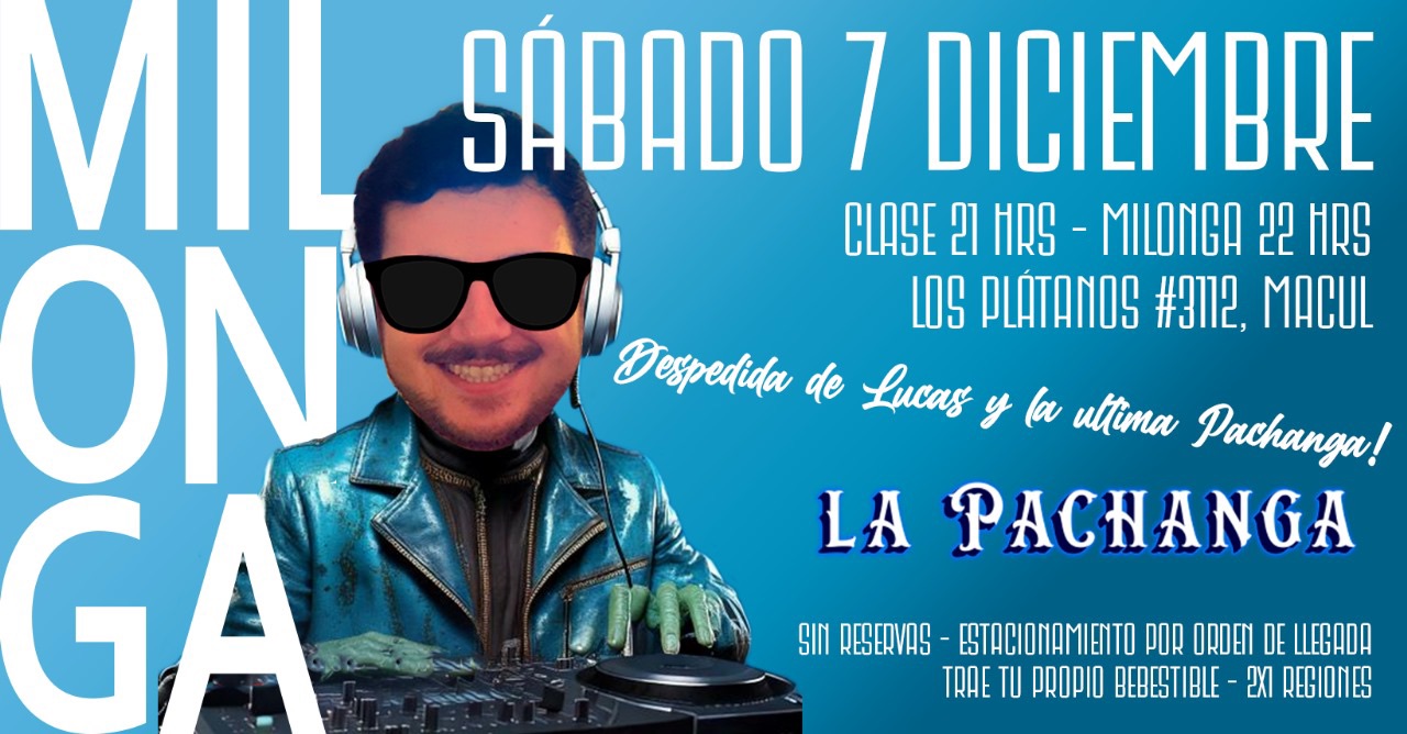‼️Última Pachanga‼️