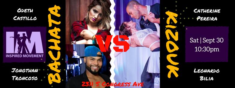 Bachata VS KiZouk Social ft. Odeth, Jonothan, Leo & Catherine