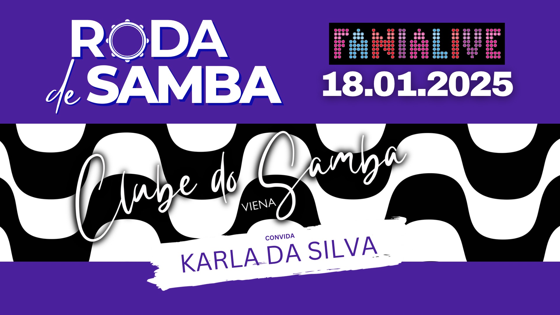 RODA DE SAMBA Clube do Samba Viena convida Karla da Silva