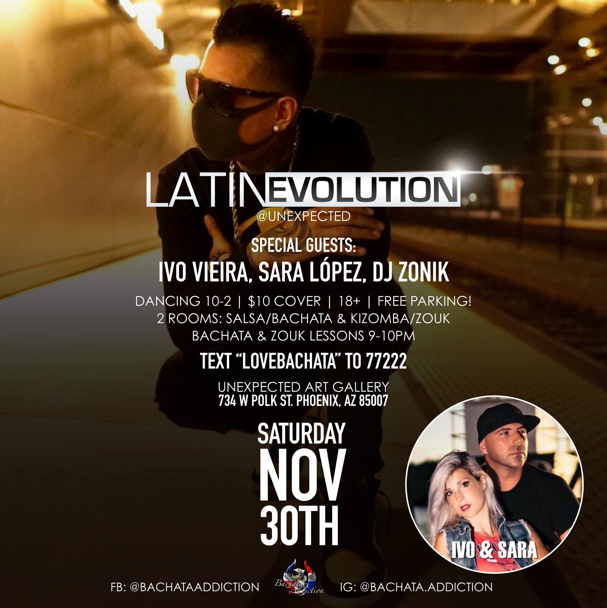 Latin Evolution At Unexpected - DJ Zonik, Sara López, Ivo Vieira