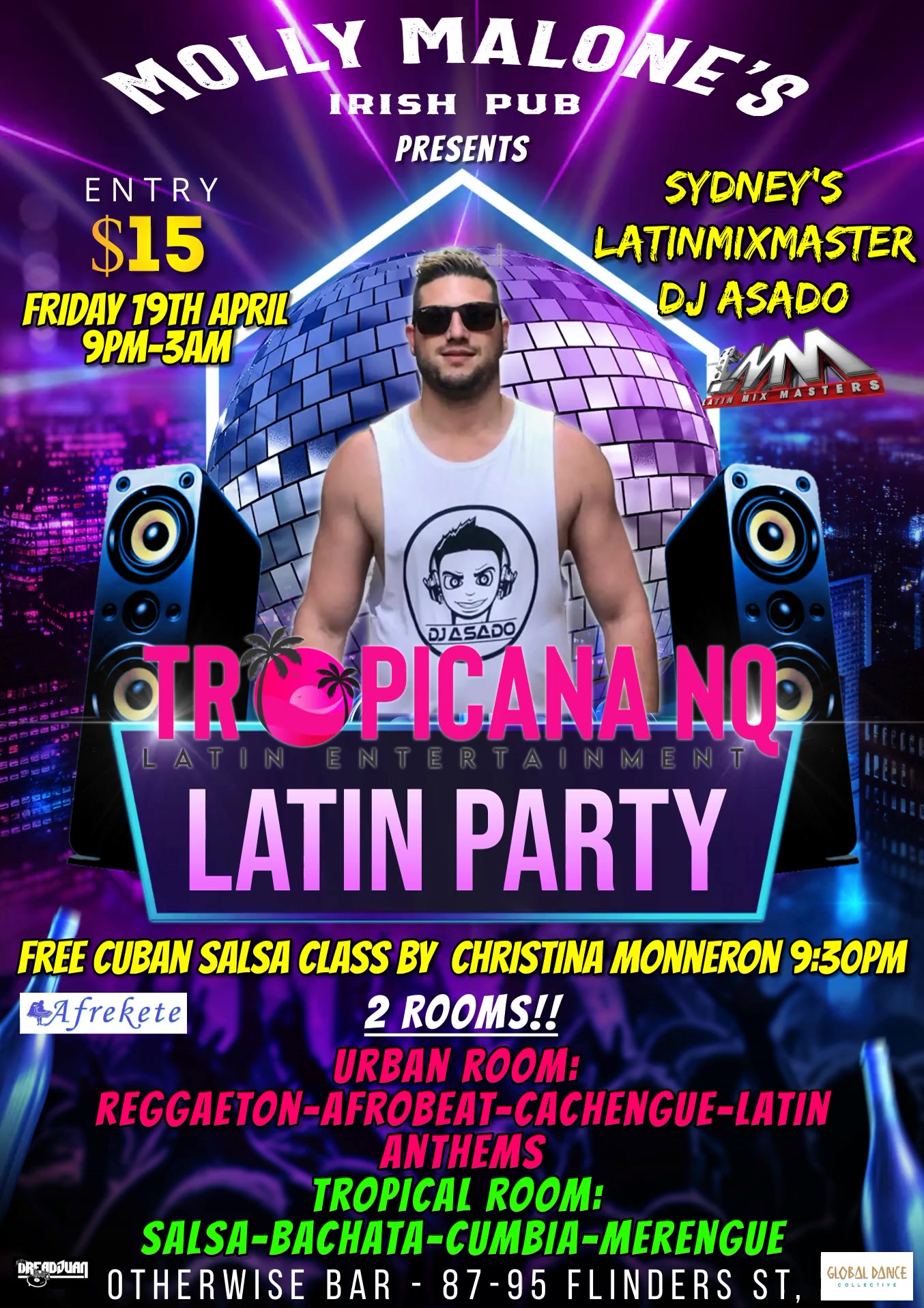 TROPICANA NQ - LATIN PARTY @ OTHERWISE BAR