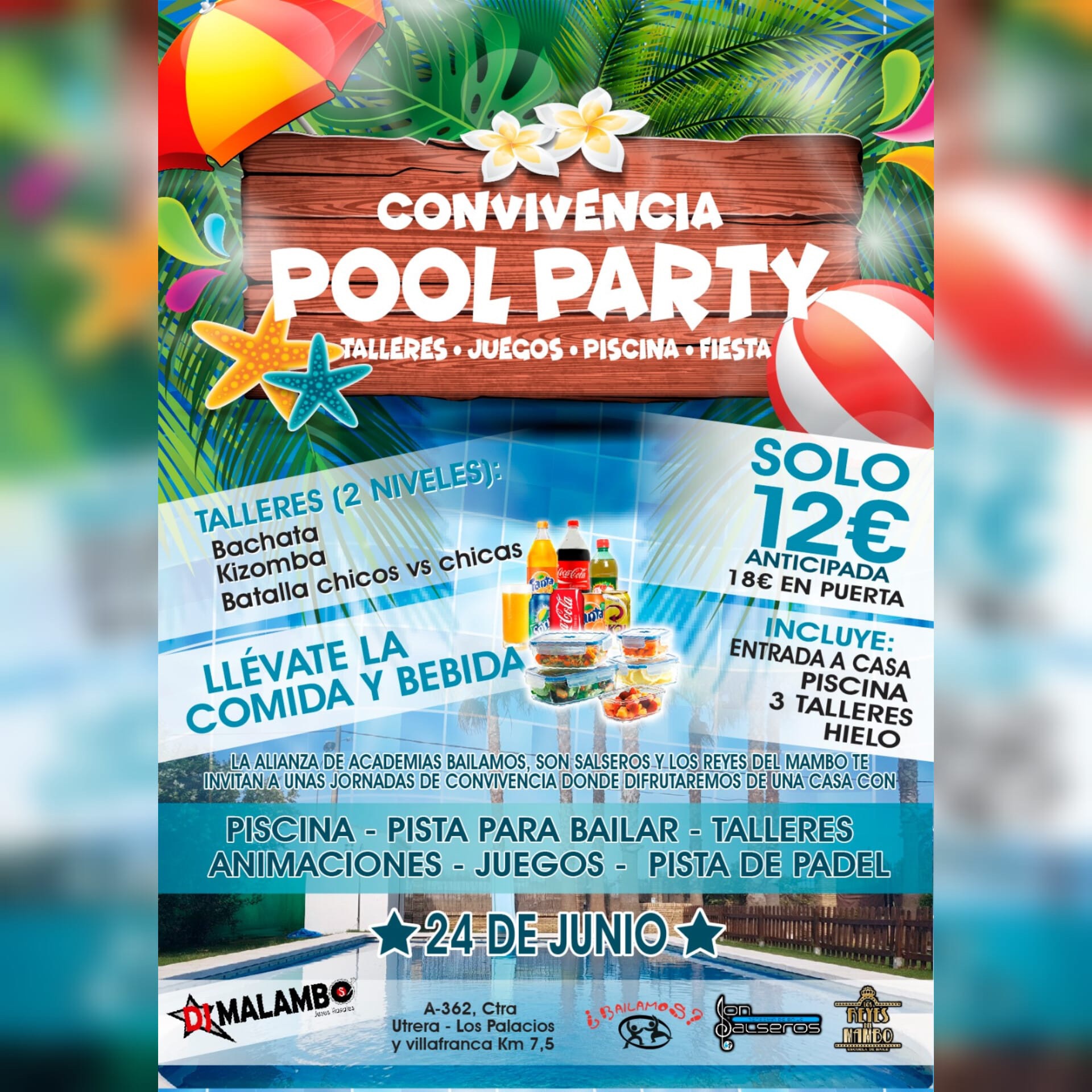 CONVIVENCIA POOL PARTY