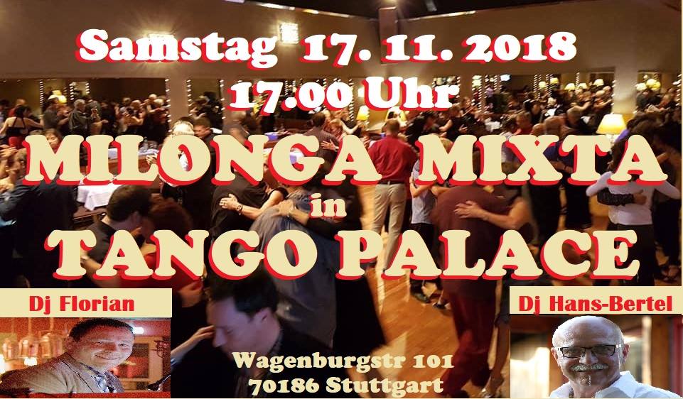 Milonga Mixta in Tango Palace