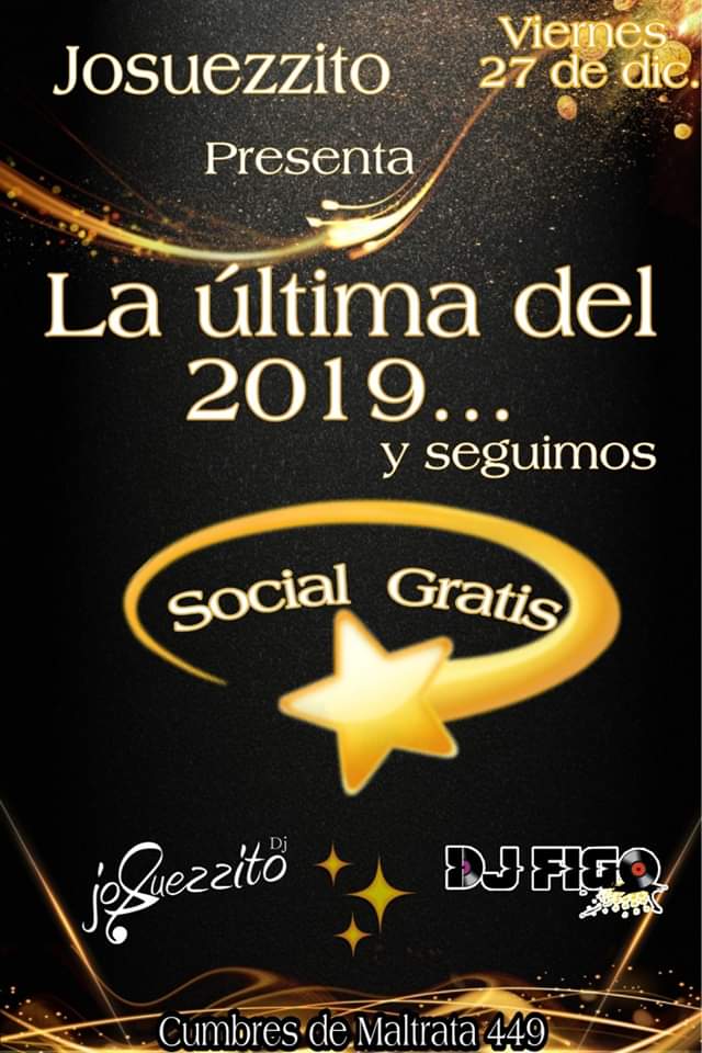 La Ultima del 2019 y Seguimos!