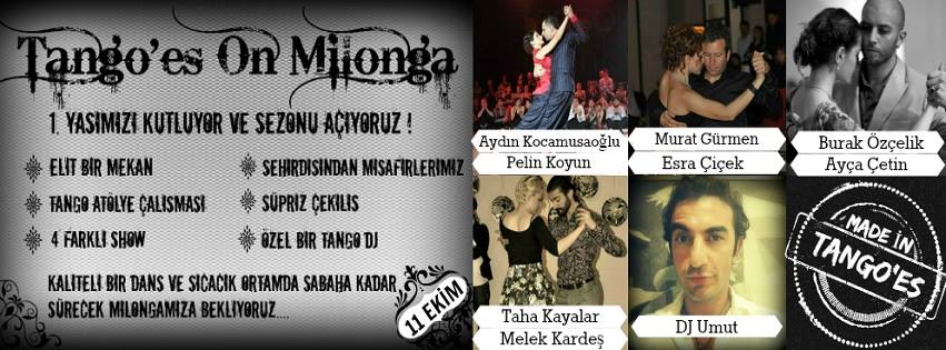 TANGO'ES Yeni Sezon Açılış Milongası 1. Yılımızı Kutluyoruz