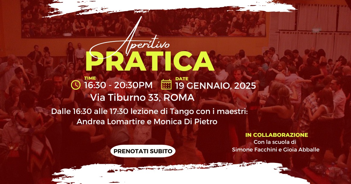 Aperitivo Pratica 19 GENNAIO