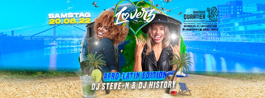LOVERZ (Afro-Latin Edition) I Sa. 20.08. I Schlösser Quartier Düsseldorf