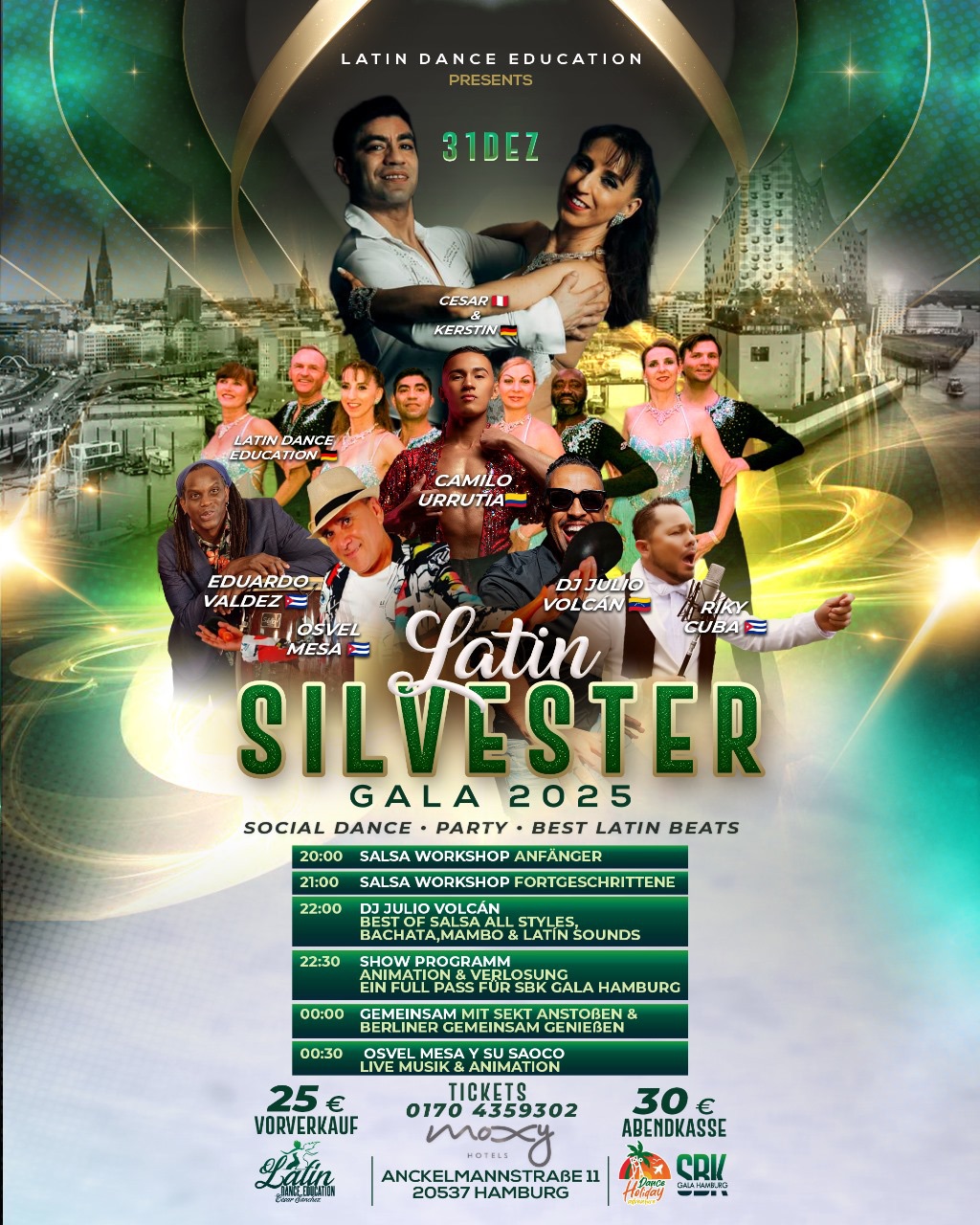 Hamburg Latin Silvester Gala 2025