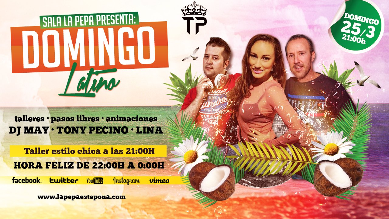 Domingo Latino en Sala La Pepa