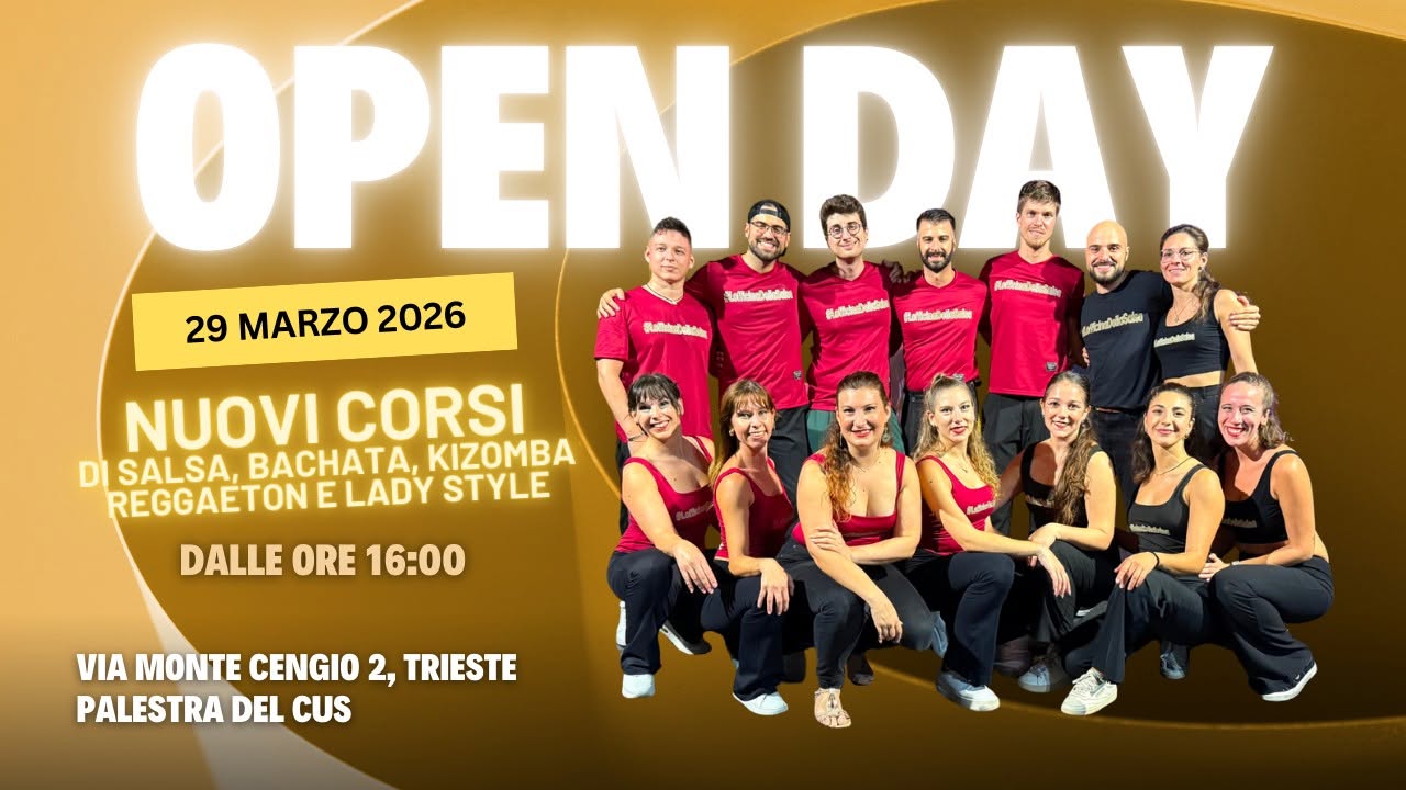 OPEN DAY - 29 MARZO 2026 DALLE ORE 16:00