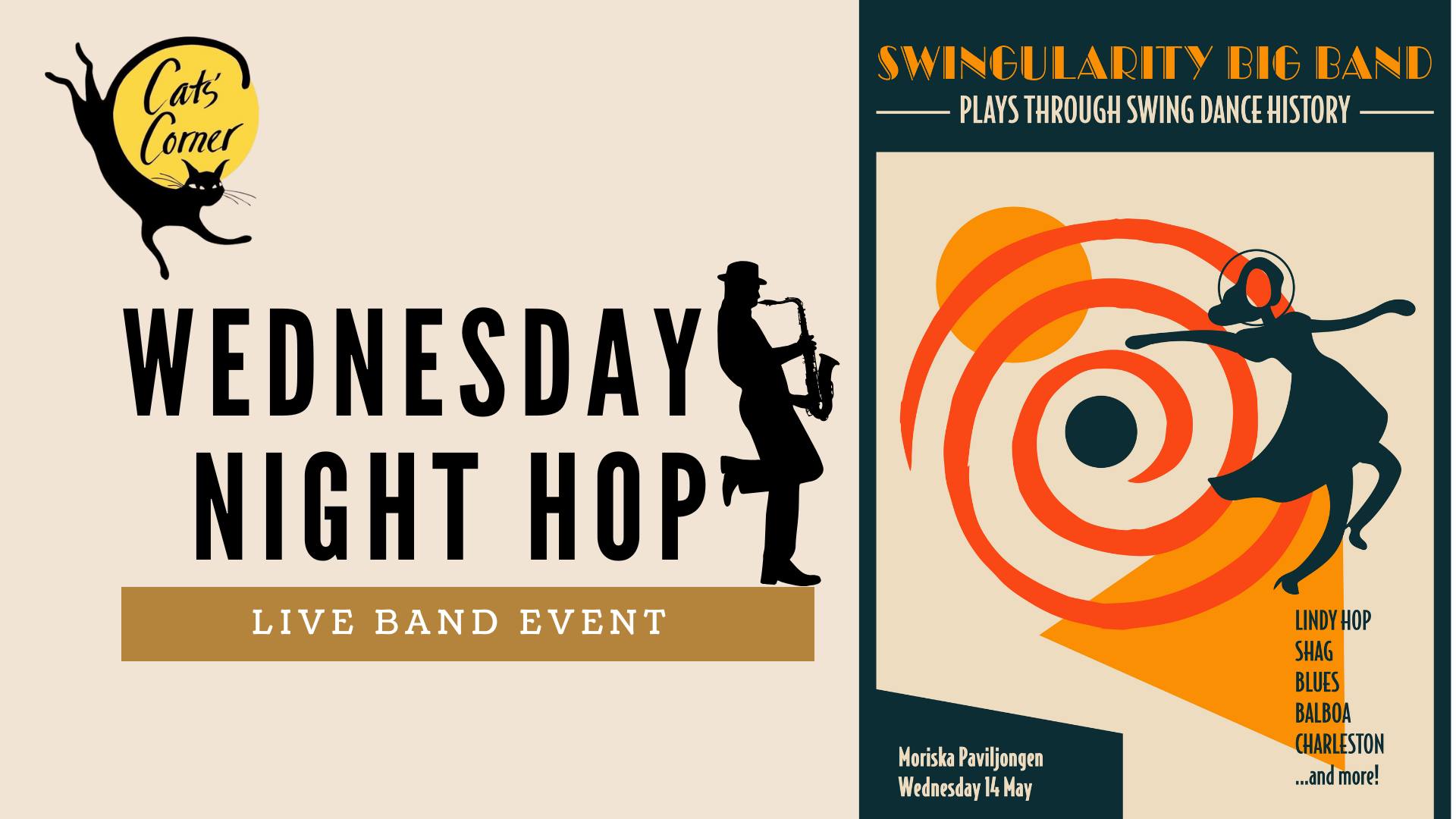 LIVE: Swingularity Big Band - Wednesday Night Hop